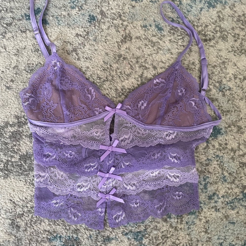 I.AM.GIA Lavender Lace Bralette